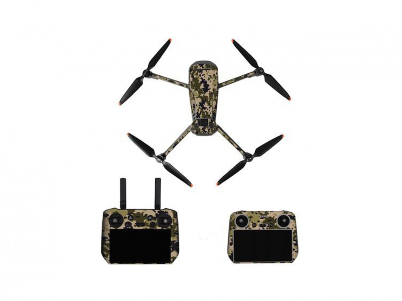 Camouflage polep na dron DJI Mavic 3 Pro + DJI RC Pro