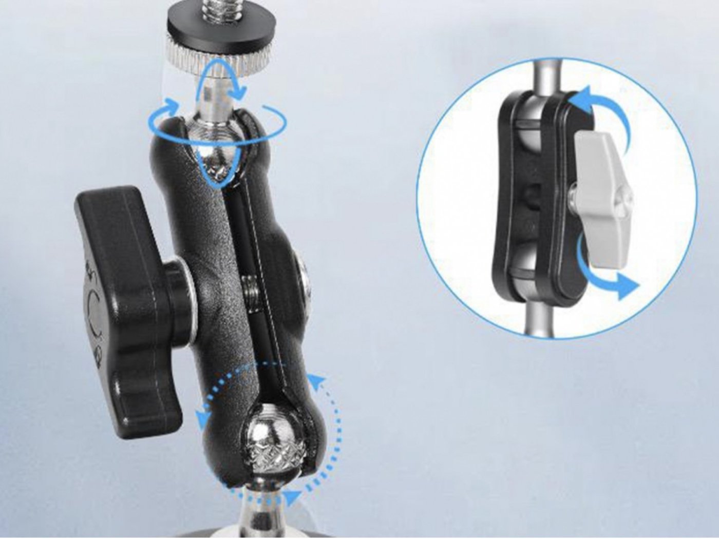 Víceúhlový přísavný držák na vozidlo pro kameru Insta360 GO Ultra