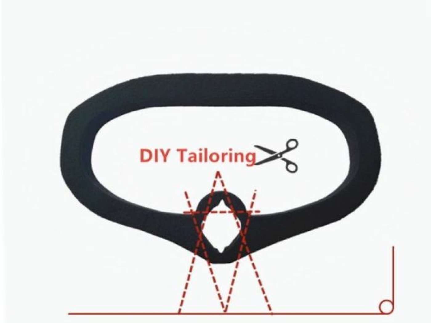 DIY pěnové polstrování na DJI FPV Goggles V2