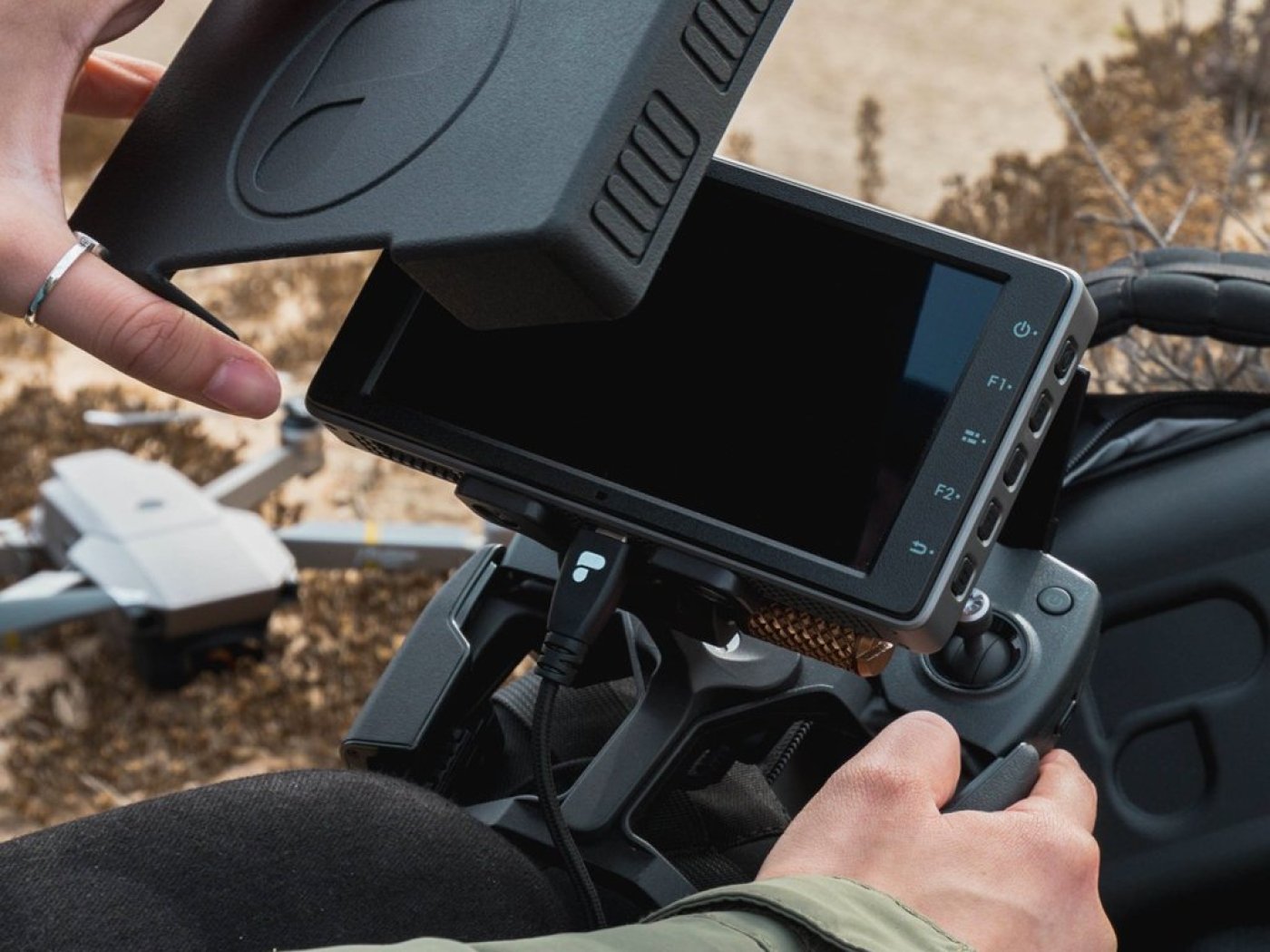 DJI Mavic / Spark držák monitoru CrystalSky