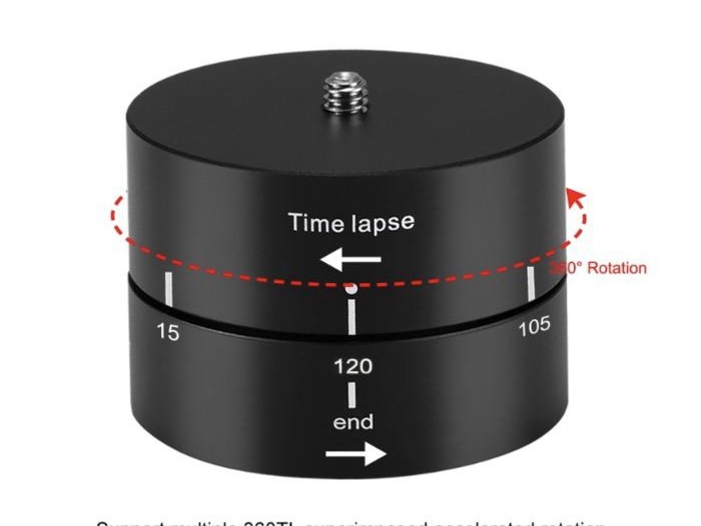 360° adaptér s automatickým otáčením pro Time-Lapse