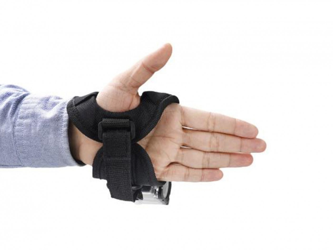 Popruh na ruku s otočným adaptérem na akční kameru