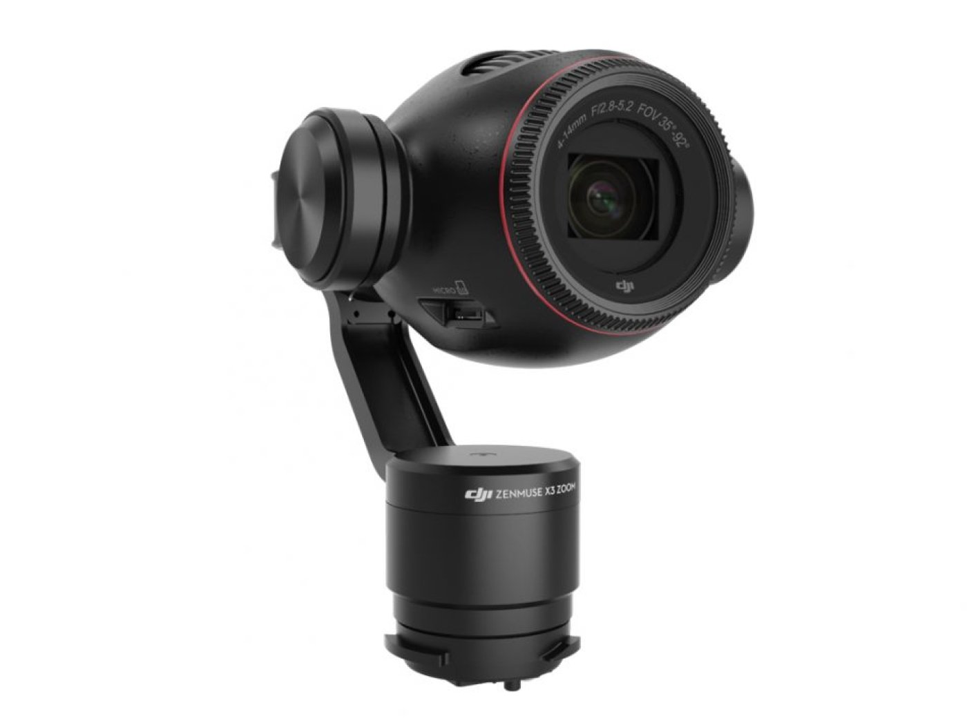 Závěs s kamerou DJI Zenmuse X3 ZOOM pro ruční stabilizátor DJI Osmo/Osmo+