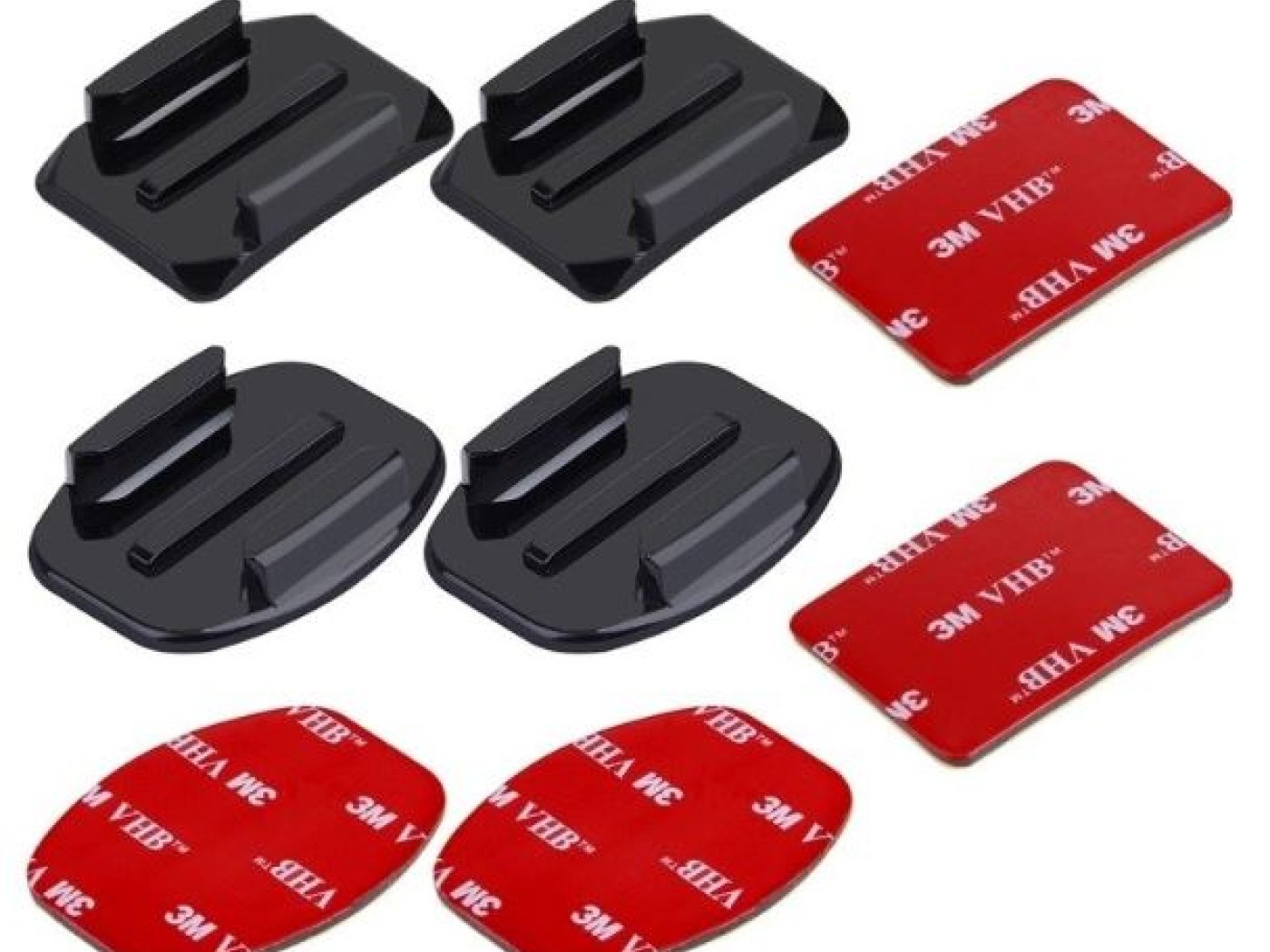 Sada samolepicích pásek s držáky na akční kameru