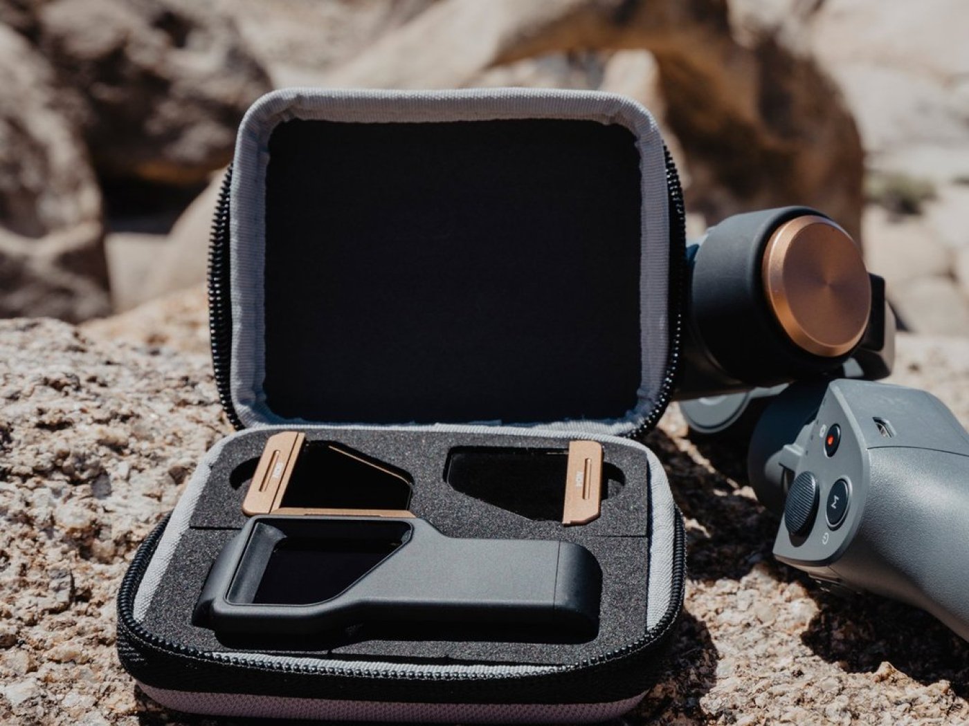 PolarPro Iris filtry na iPhone k DJI Osmo Mobile series