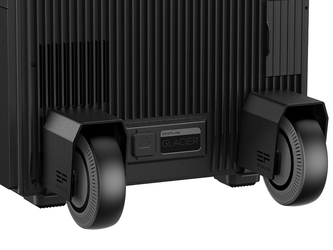 Kolečka a madlo pro EcoFlow přenosnou ledničku Glacier