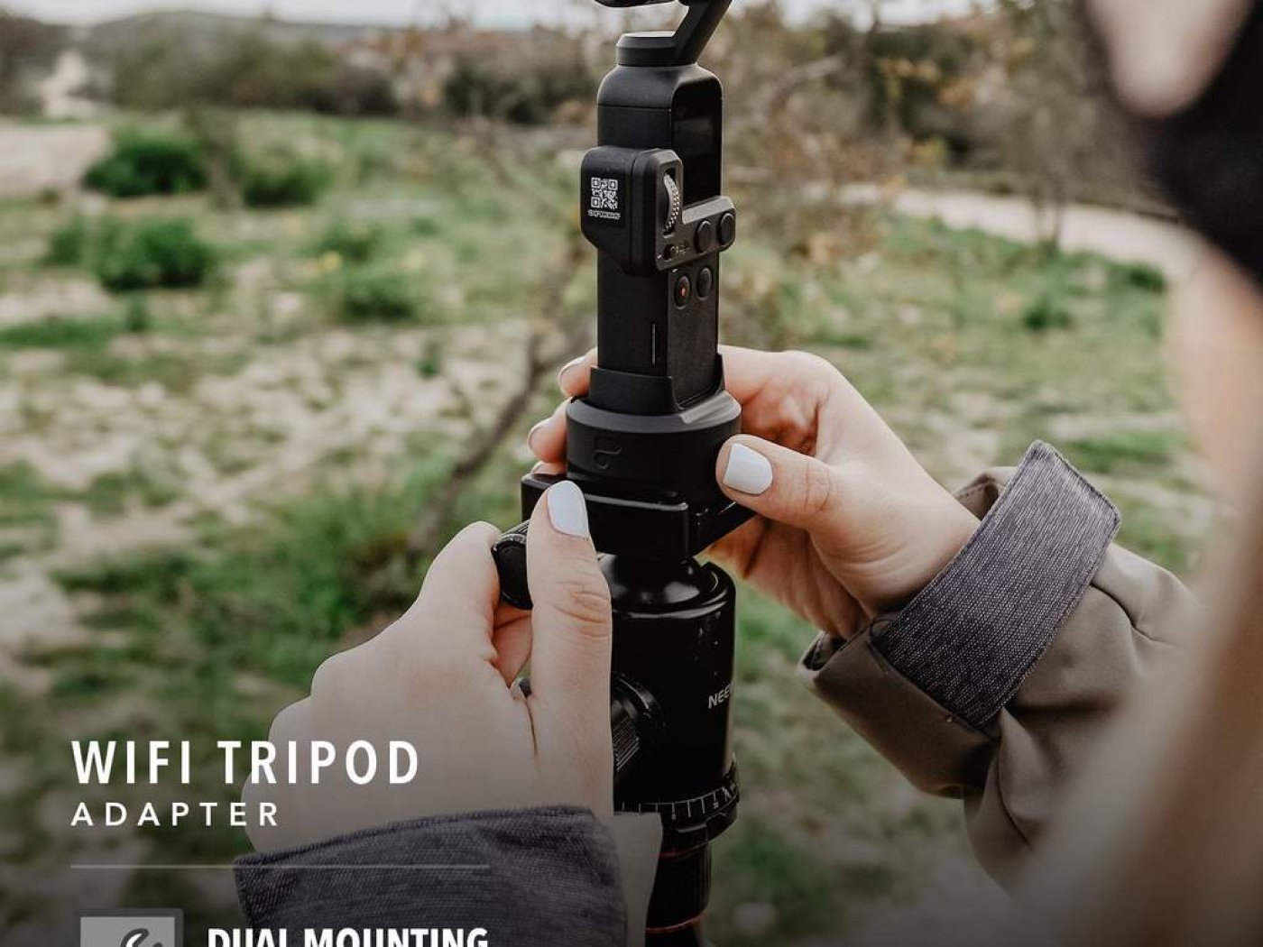 Tripod Adapter For Wifi Base pro DJI Osmo Pocket