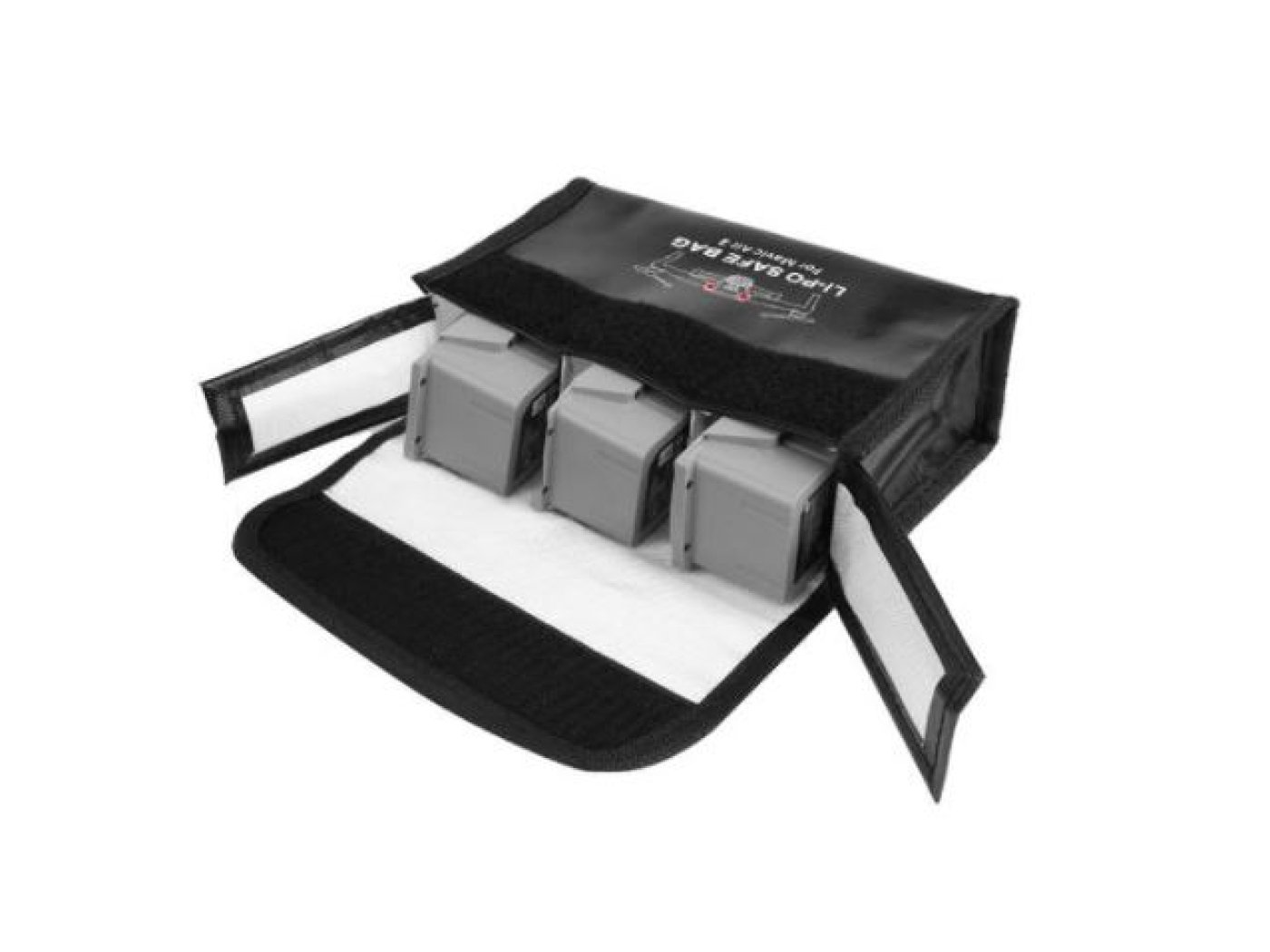 Ohnivzdorný obal na tři baterie DJI Mavic Air 2 / Air 2S