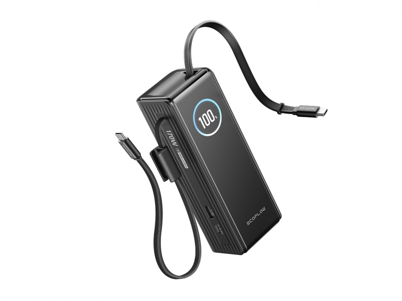 EcoFlow RAPID Powerbanka (25000mAh) - černá + vestavěný USB-C kabel