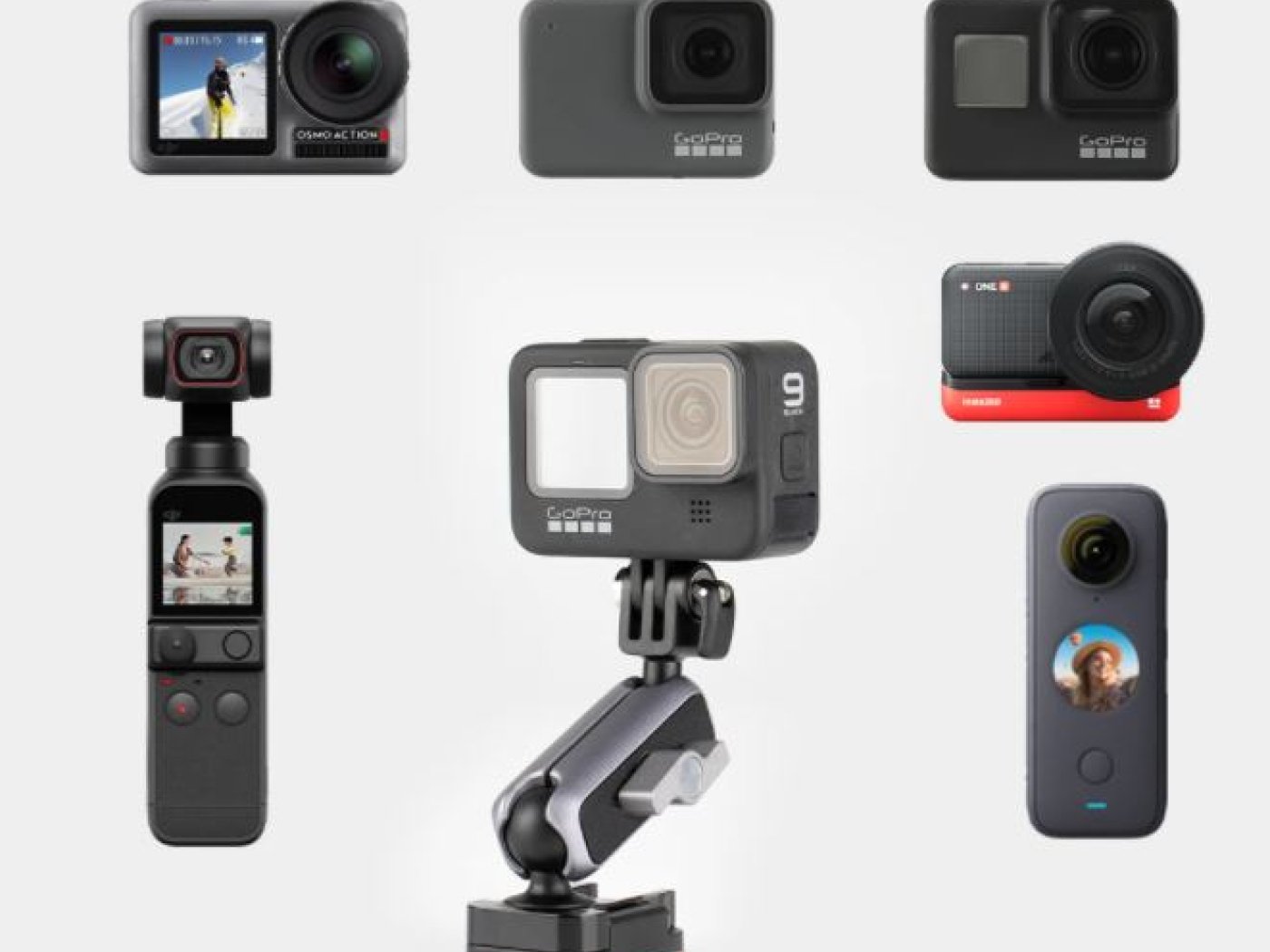 Pgytech univerzální držák akční kamery