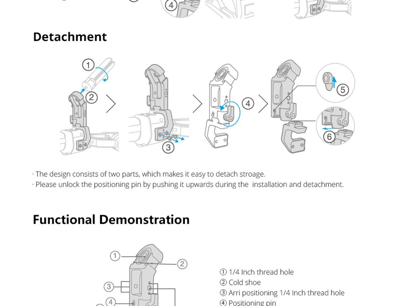 Rukojeť na DJI Ronin S/SC