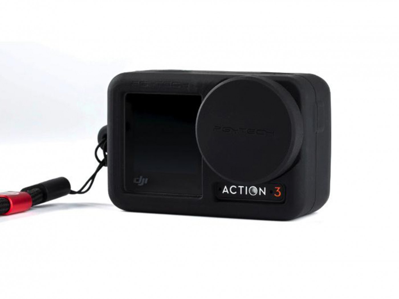 Pgytech silikonový kryt s poutkem na kameru DJI Osmo Action 3