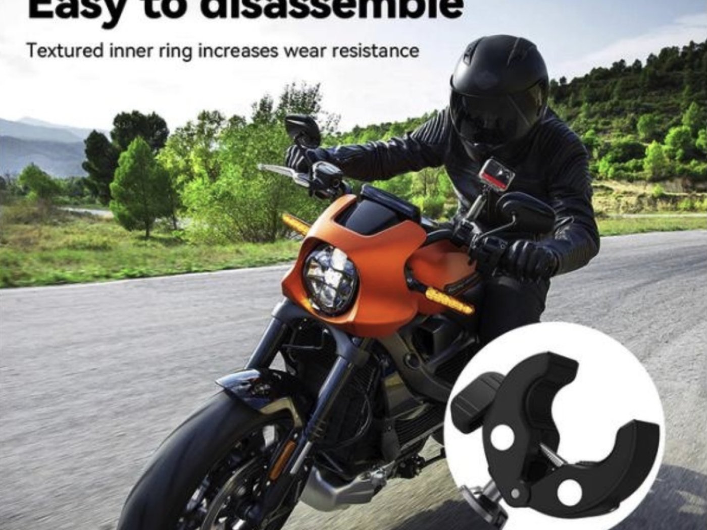 Univerzální držák akční kamery na motorku