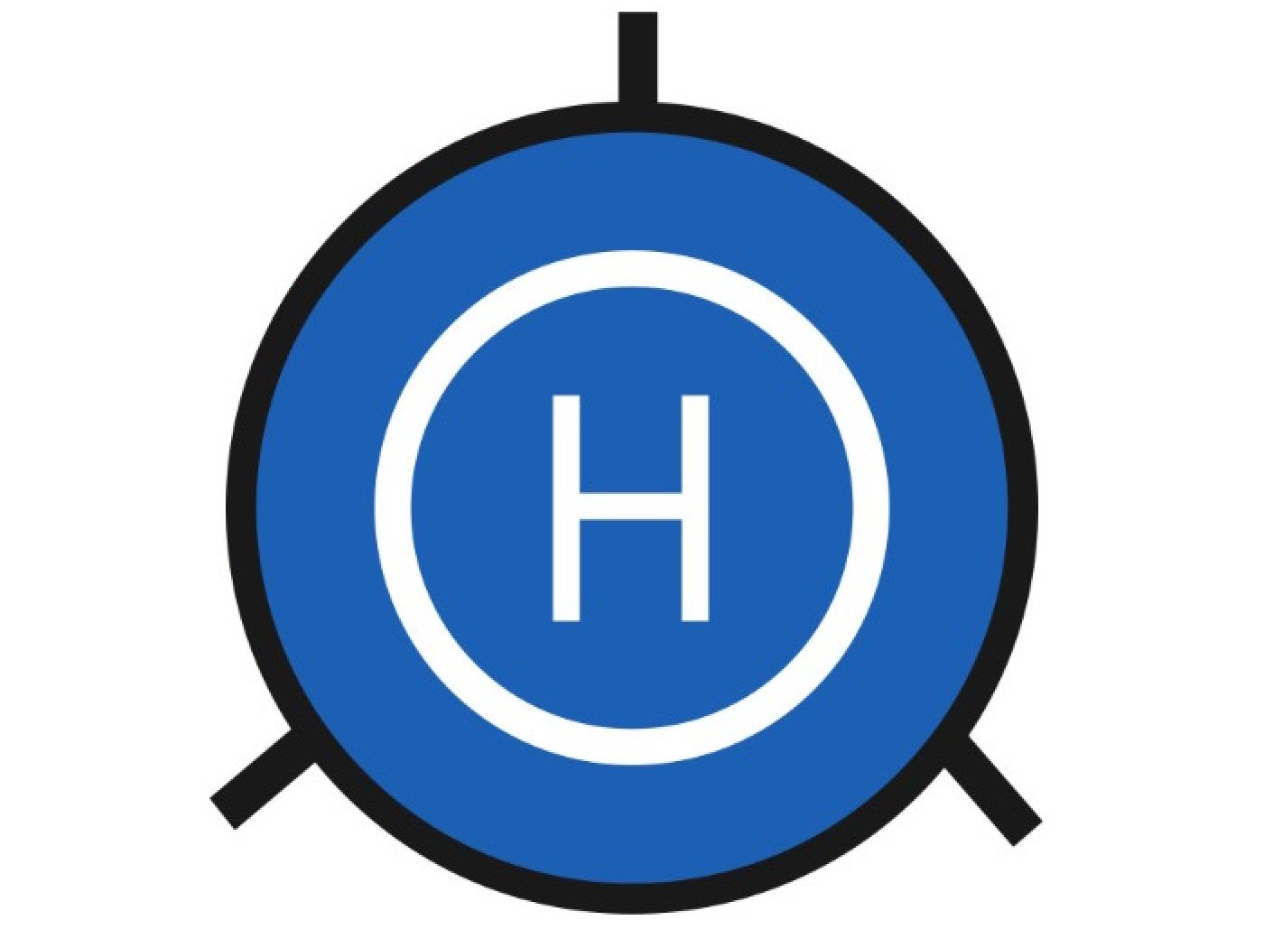 Luminiscenční přistávací plocha (75cm)