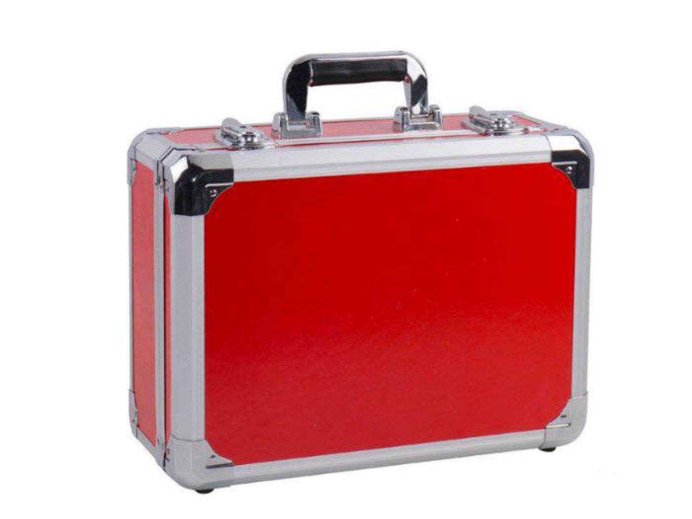 Hliníkový přepravní kufr pro dron DJI Mavic 2 a Smart Controller - červený