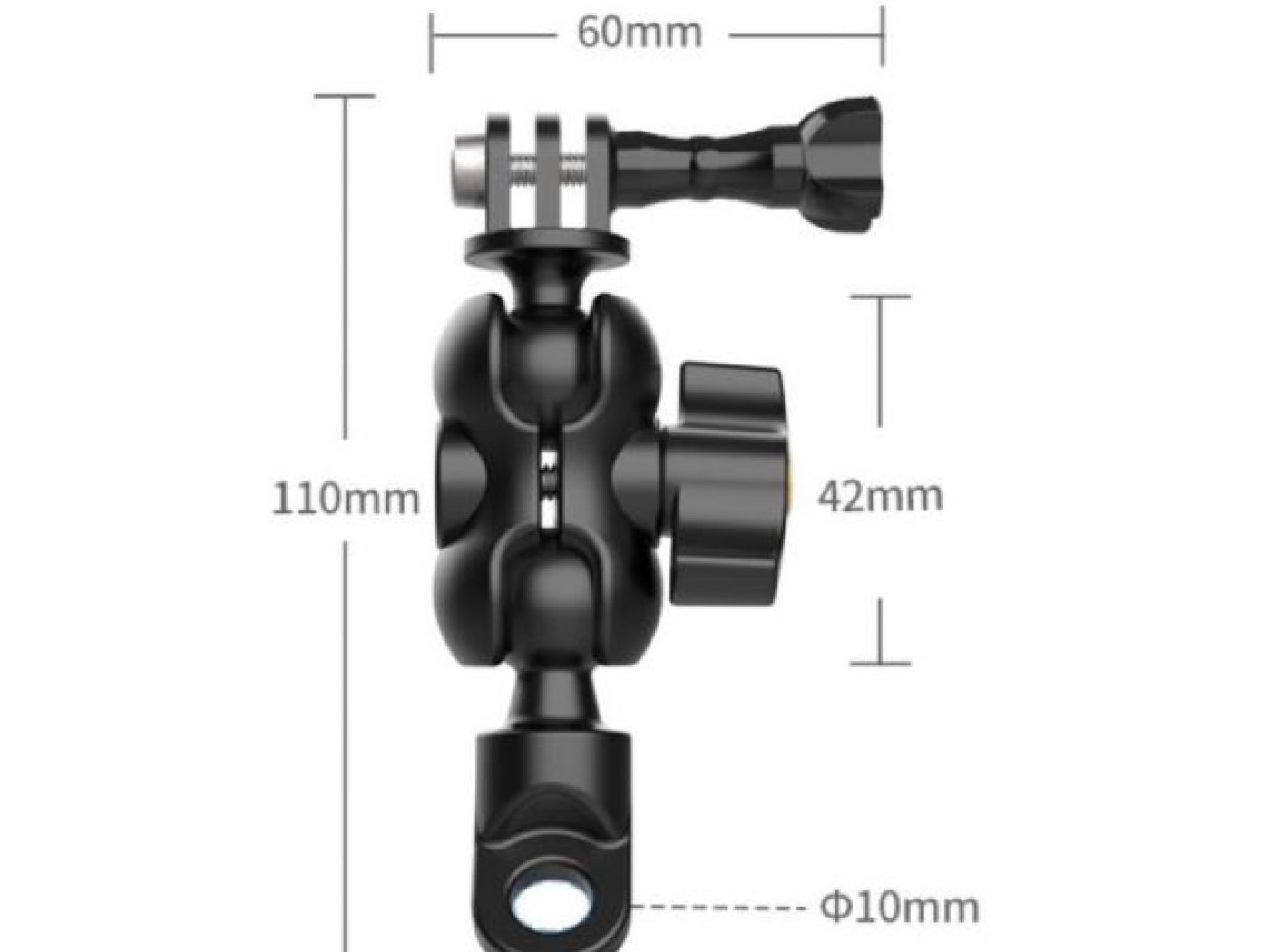 Držák kamery Insta360 Go 2 na motorku