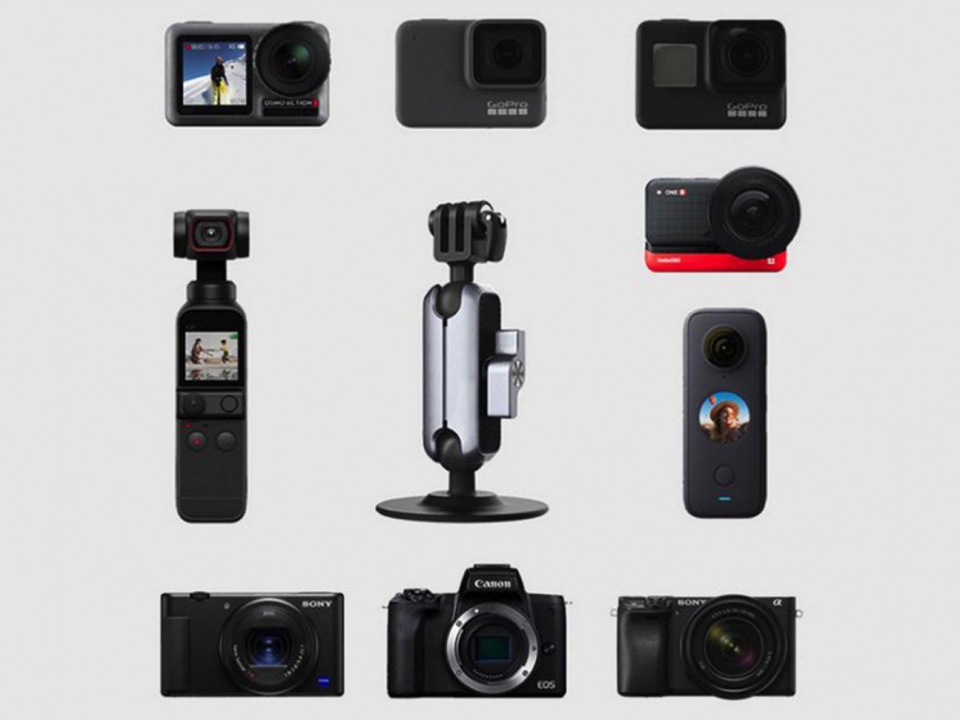 Pgytech samolepící držák akční kamery