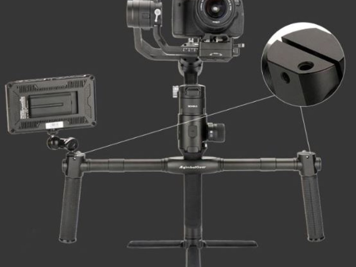 Obouruční rukojeť na DJI Ronin-S/SC