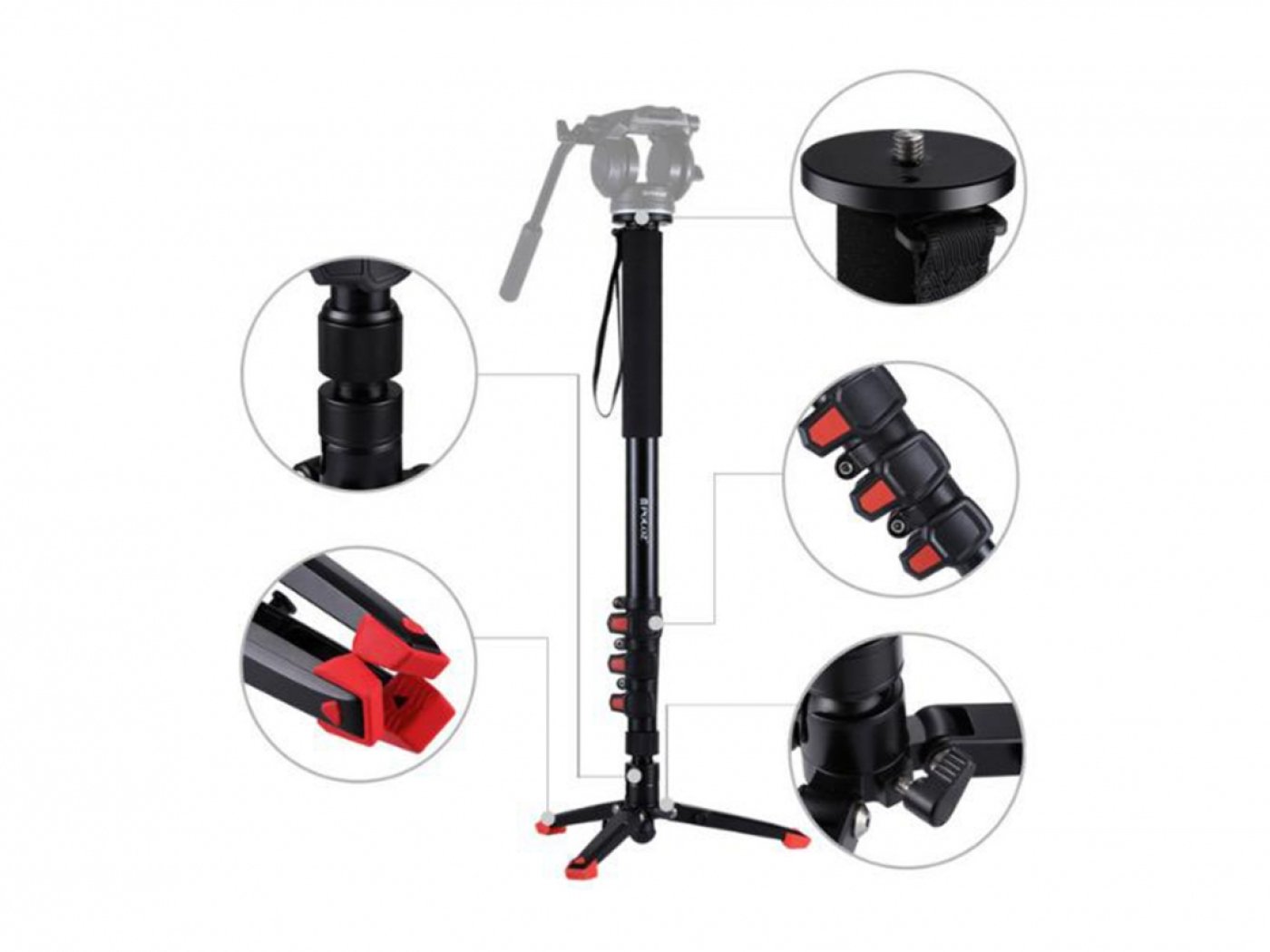 Stativ z hliníkové slitiny (185cm)