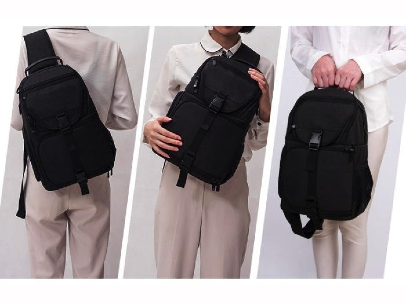 DIY nylonový fotobatoh