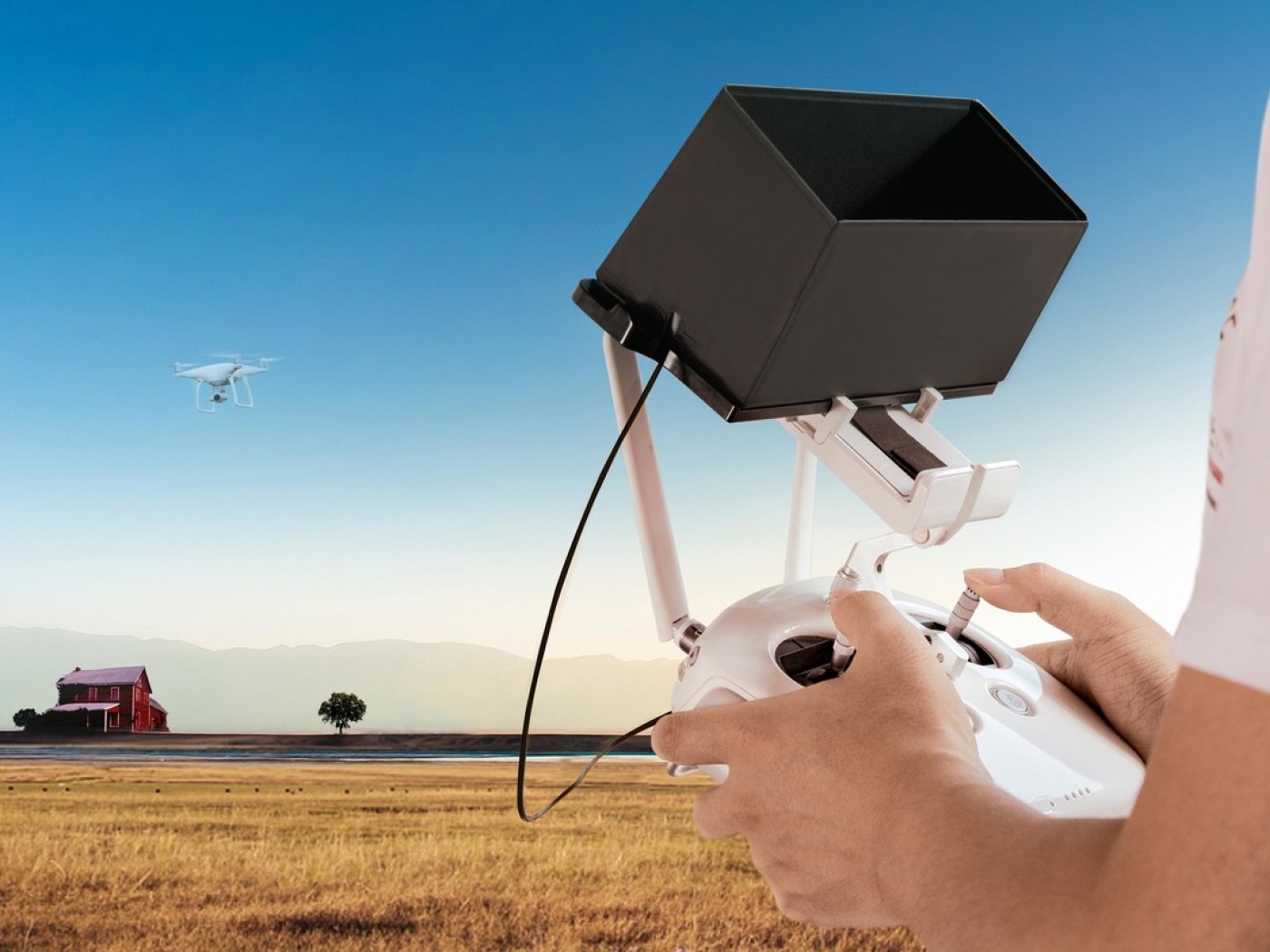 Sluneční clona pro smartphone