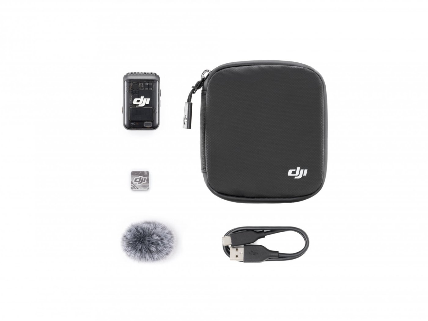 Sada pro audio DJI Mic 2 (1 TX, Shadow Black)