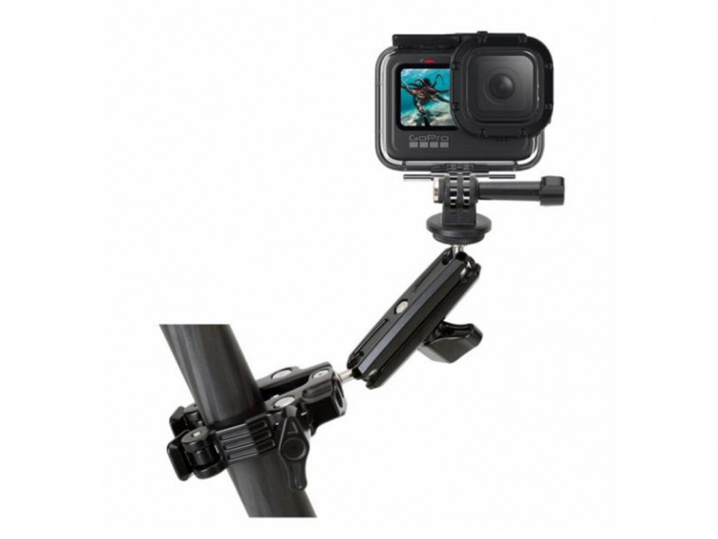 Držák akční kamery z hliníkové slitiny