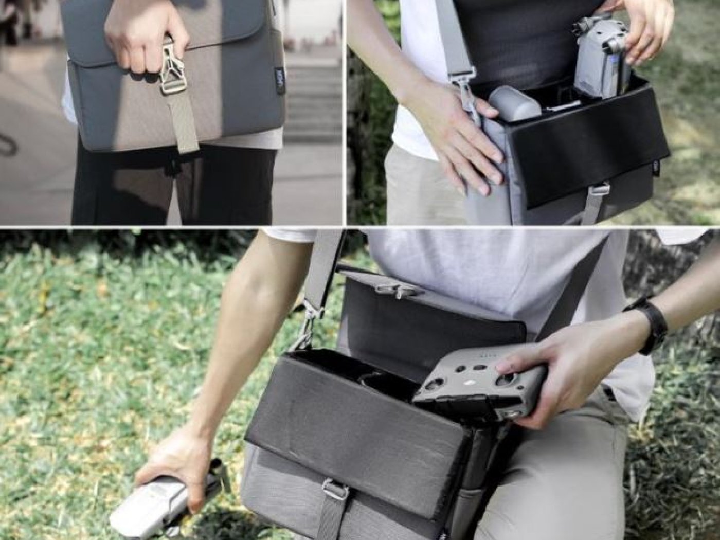 Nastavitelné pouzdro na DJI Mavic Air 2 / Air 2S / Air 3 / Mavic Mini / Mini 2 / Mini 3 / Mini 4 Pro / Mini SE