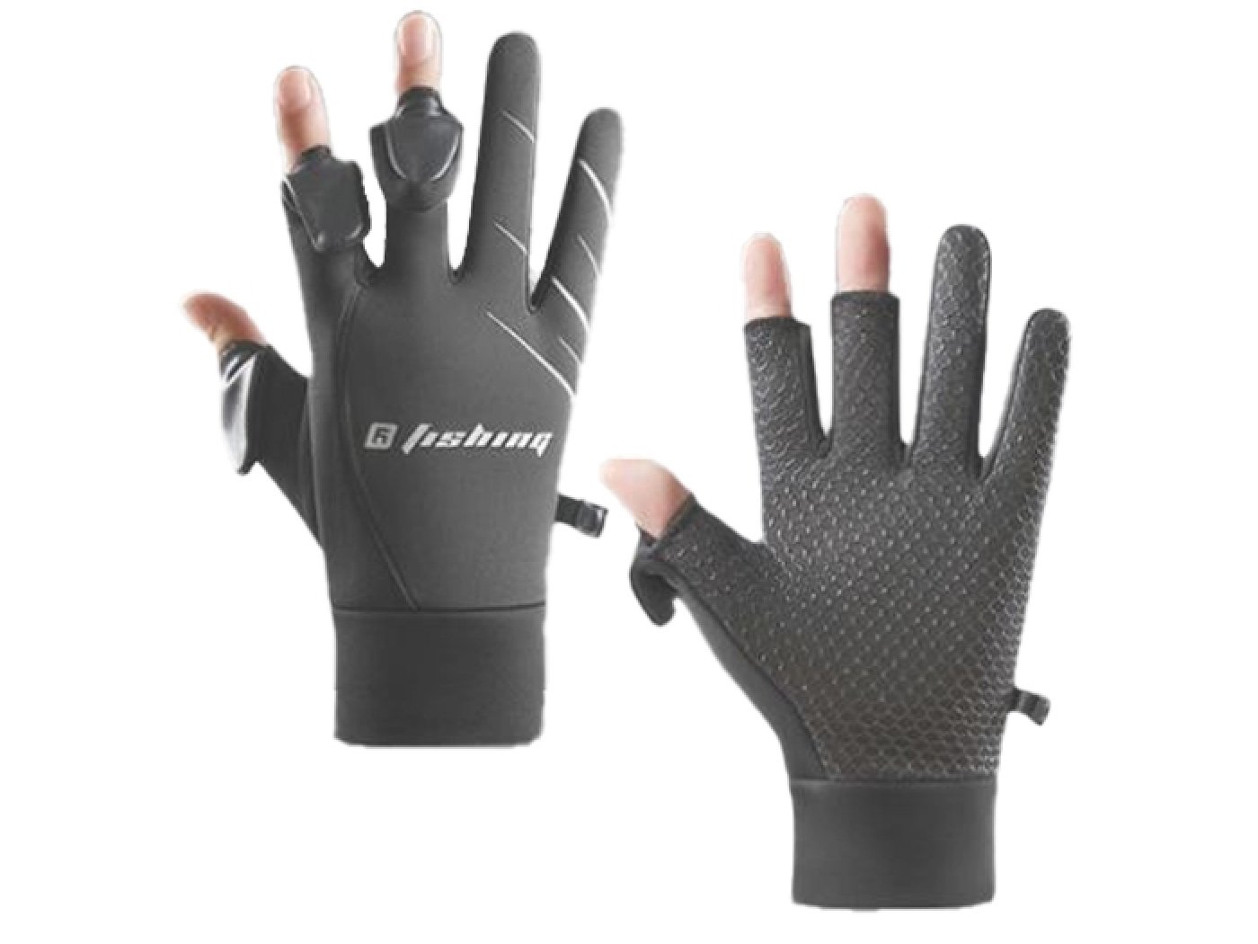 Fotografické rukavice - šedé