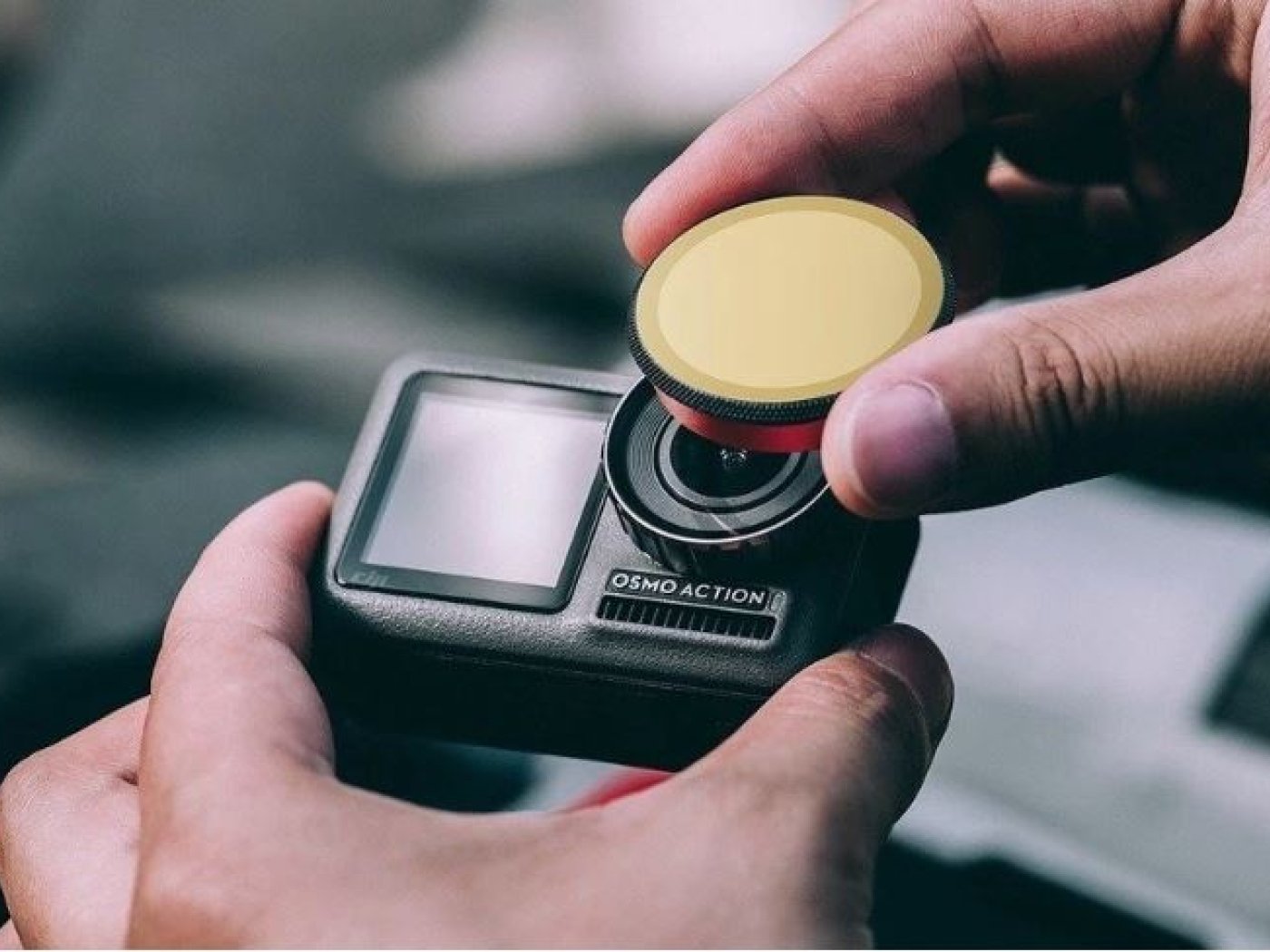 Filtry Pgytech Gradient Set na DJI Osmo Action