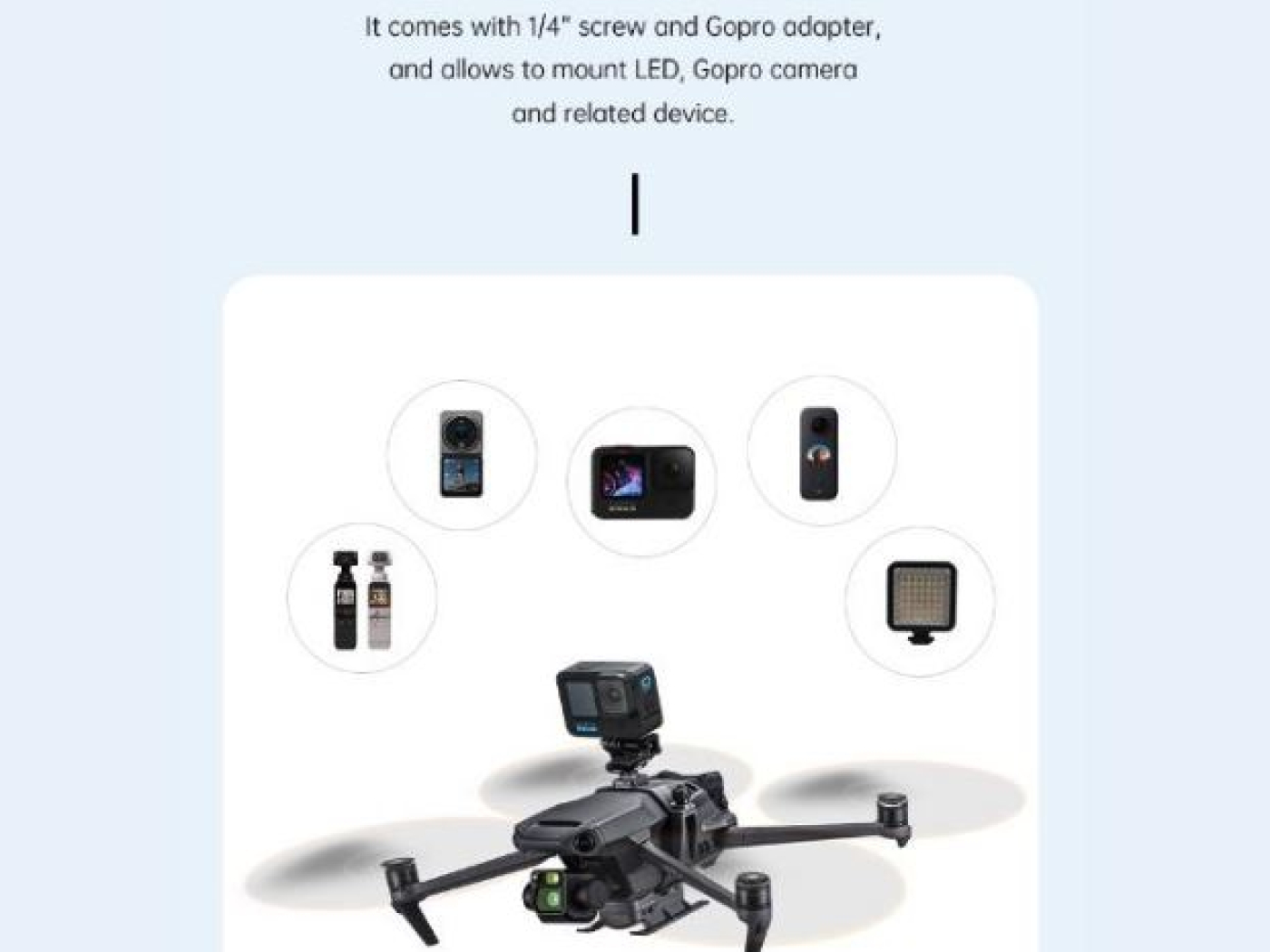 Závěsný systém na dron DJI Mavic 3