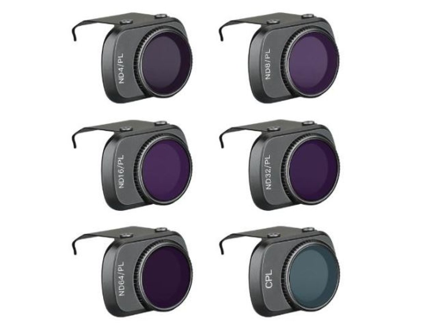 Nastavitelné filtry na DJI Mavic Mini / Mini 2 (6-pack)