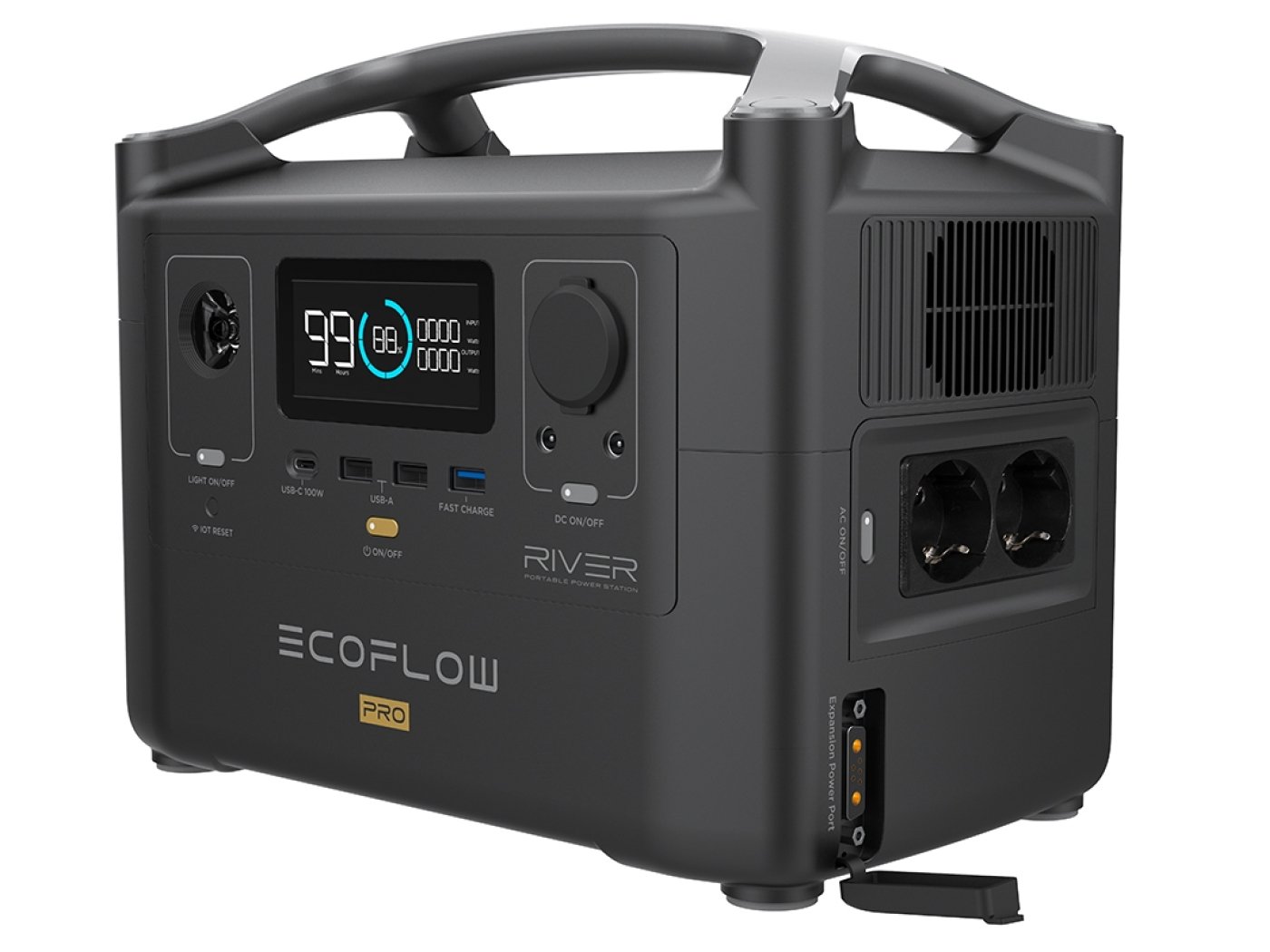 Přenosná nabíjecí stanice EcoFlow RIVER 600 PRO + přídavná baterie