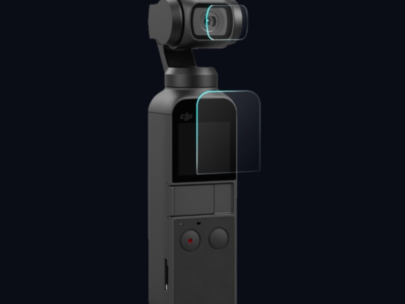 Ochranné sklo na kameru a displej DJI Osmo Pocket