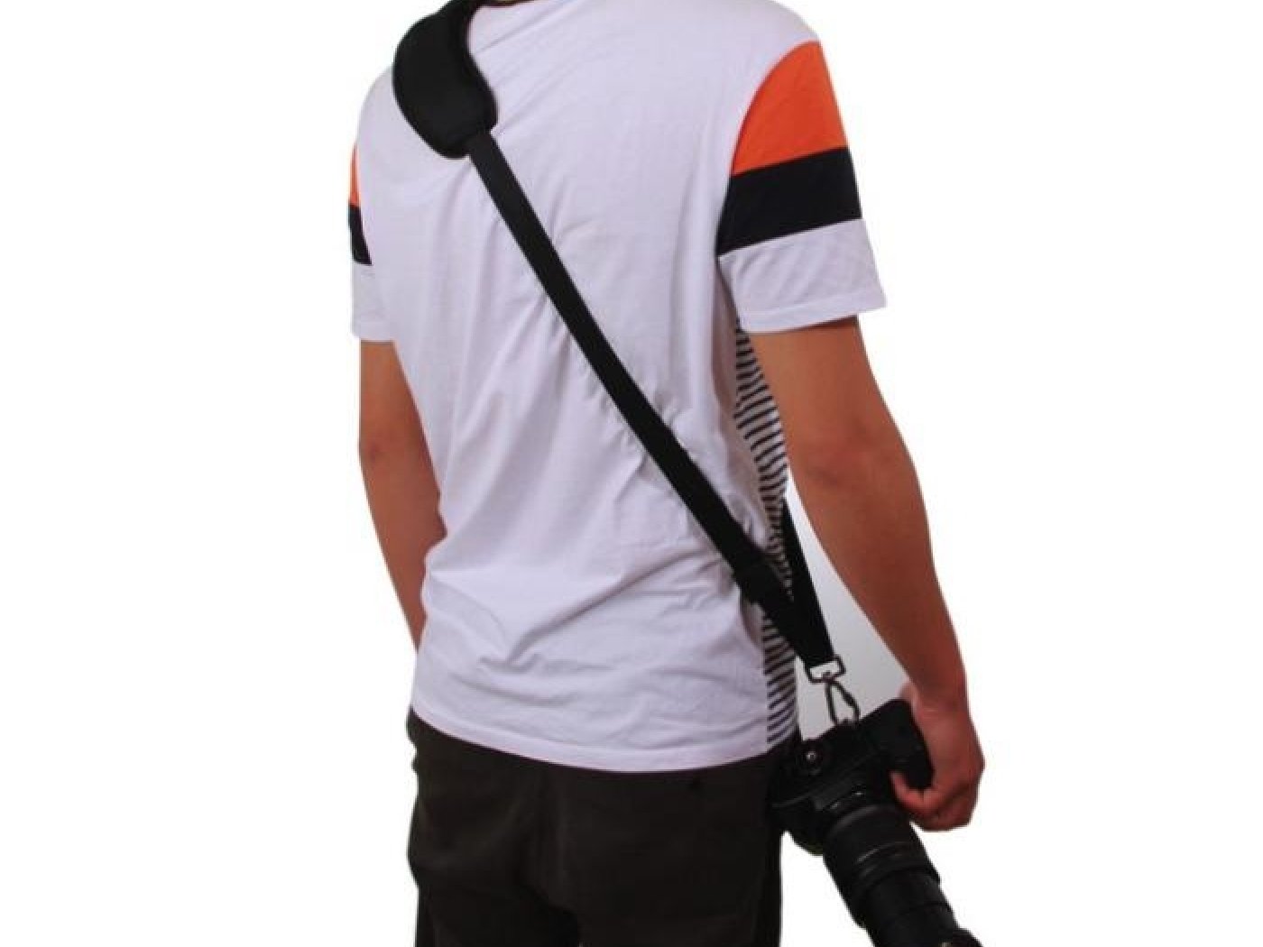 Široký popruh na fotoaparát