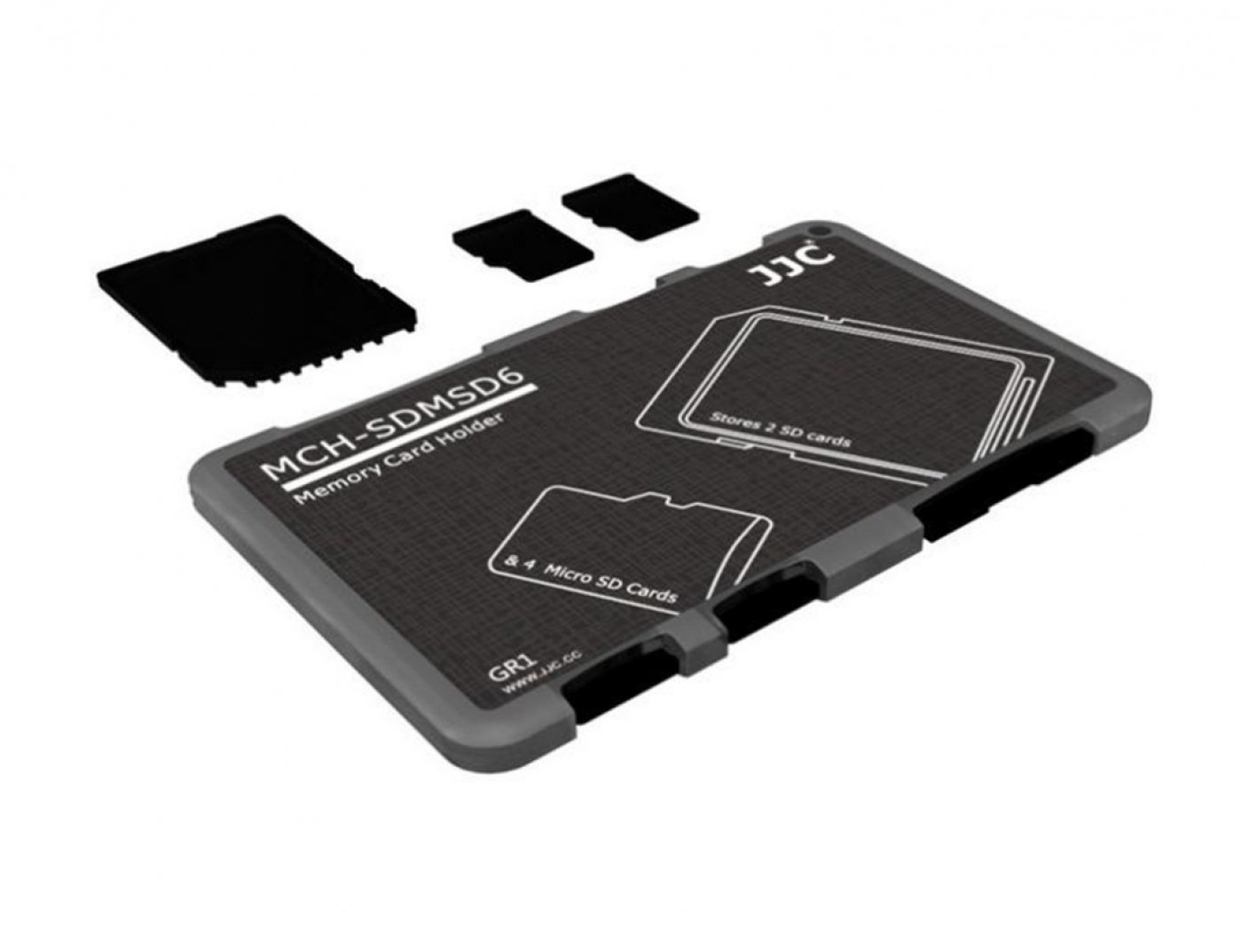 Pouzdro na dvě SD karty a čtyři MicroSD karty