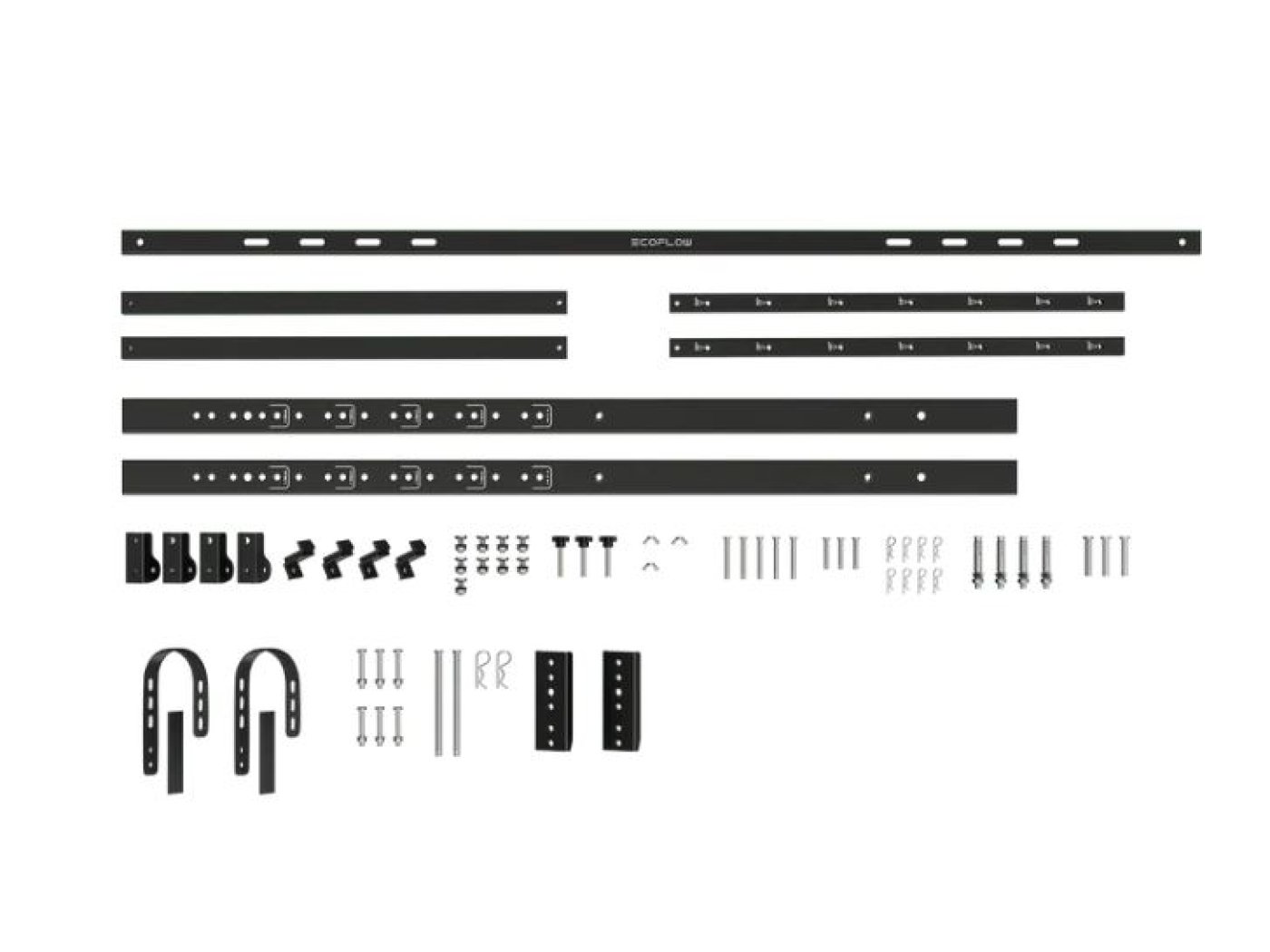 EcoFlow ocelový nastavitelný držák solárního panelu
