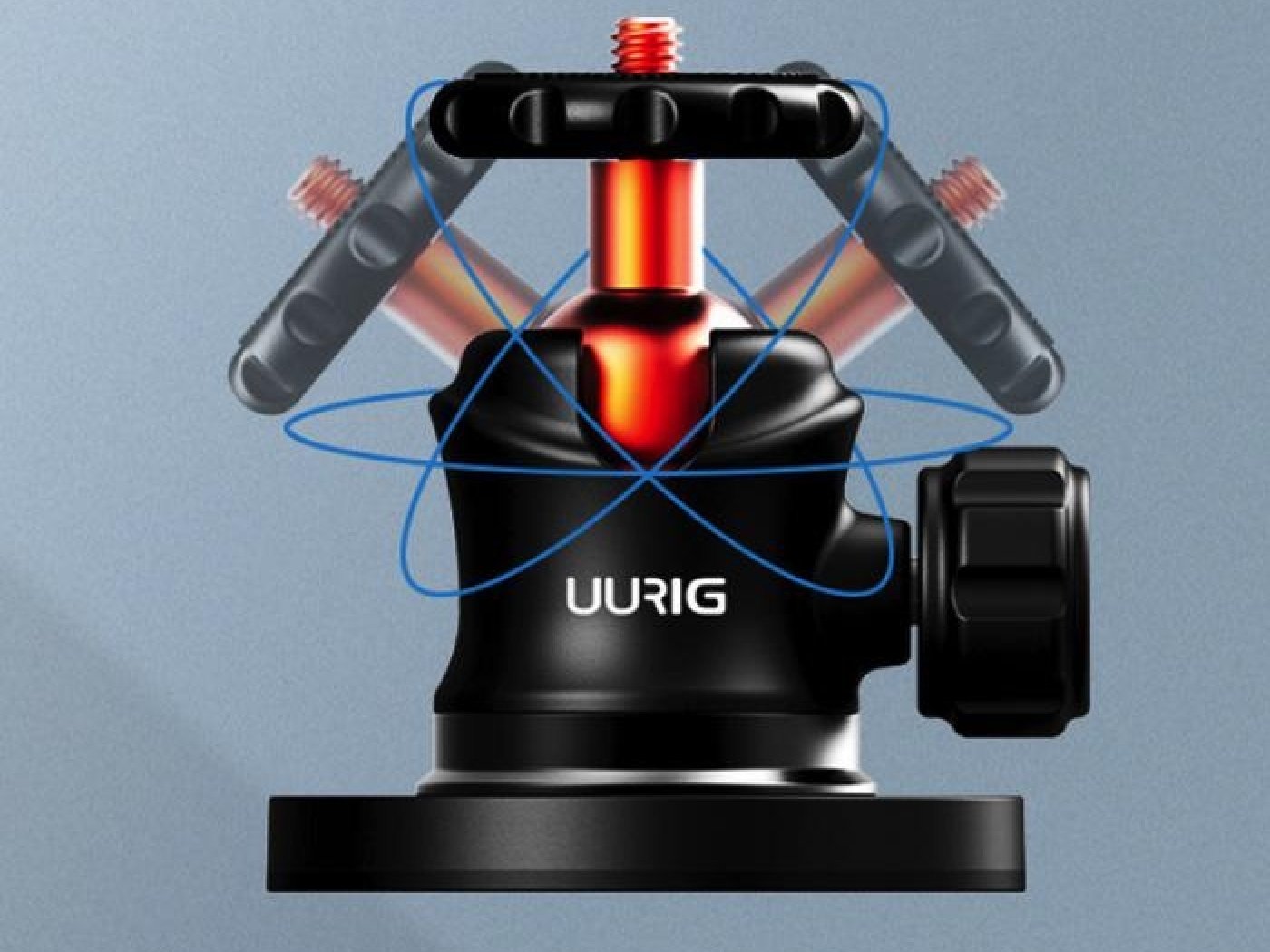 360° magnetický držák na akční kameru