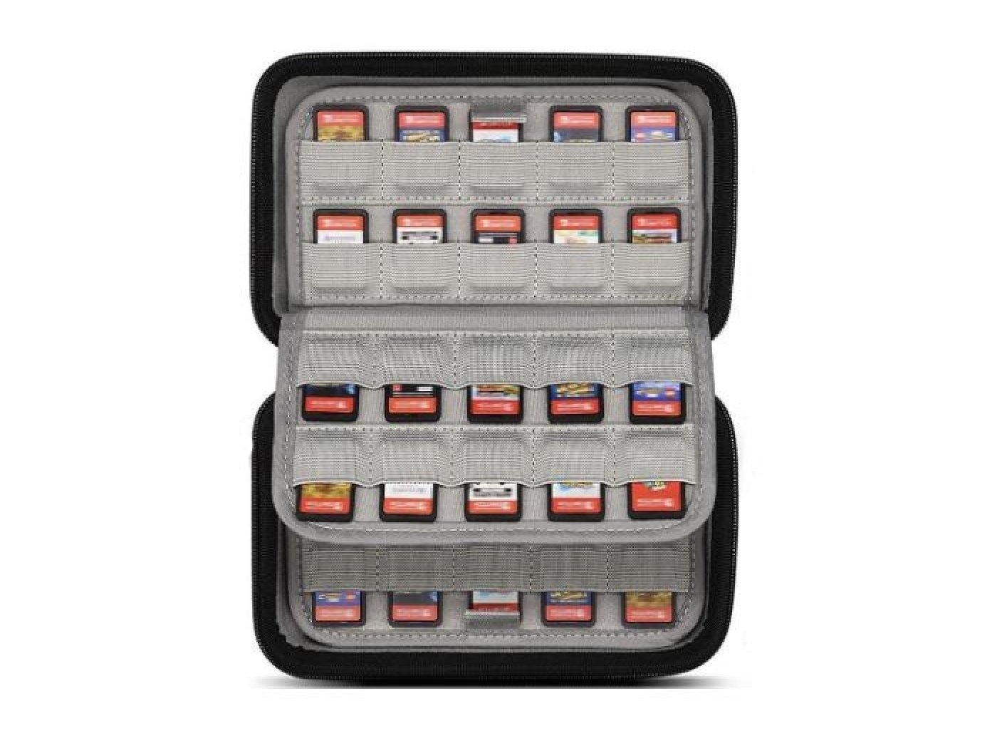 Nylonové pouzdro na paměťové karty (80 ks)