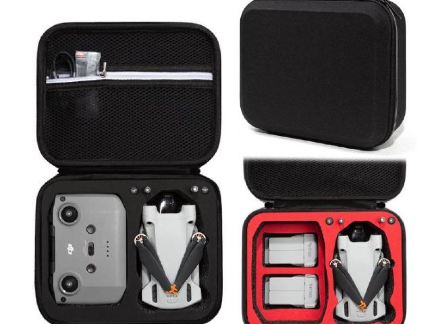 Černé pouzdro na dron DJI Mini 3 / Mini 3 Pro