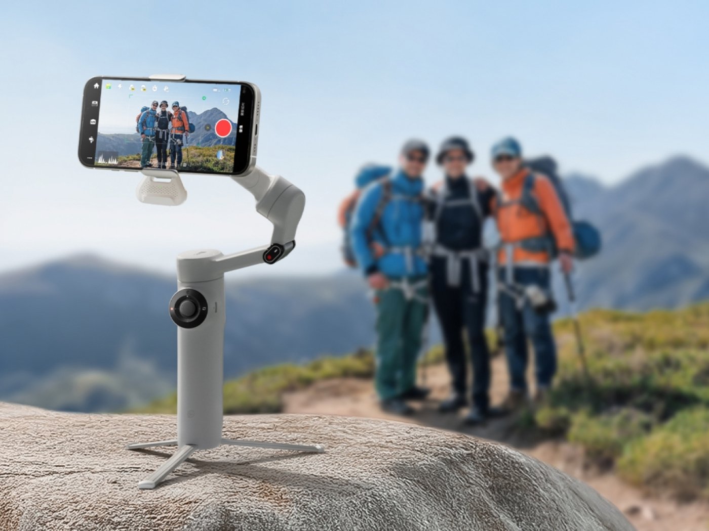 Stabilizátor na telefon Insta360 Flow 2 AI Tracker Bundle (bílý)
