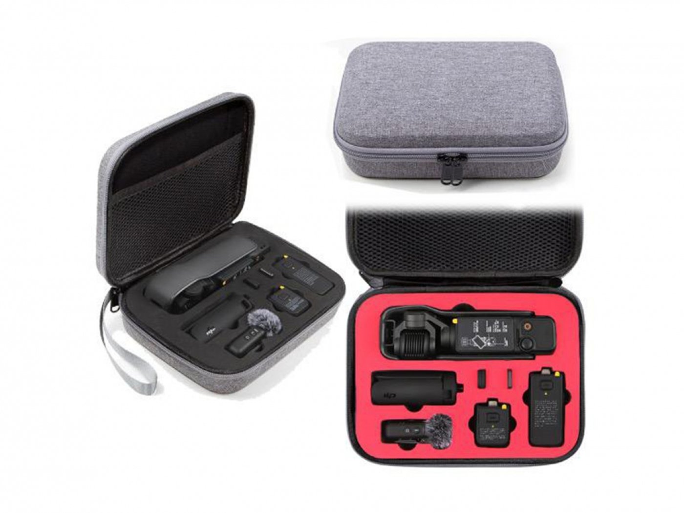 Šedé pouzdro na DJI Osmo Pocket 3