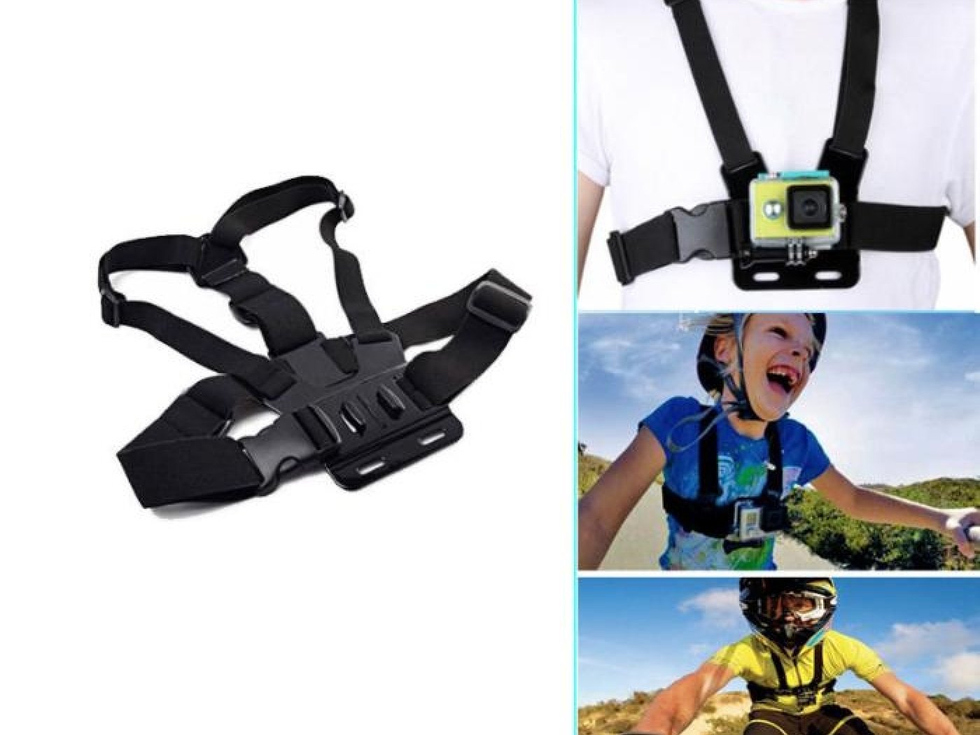 Sada příslušenství pro akční kameru (44 ks)