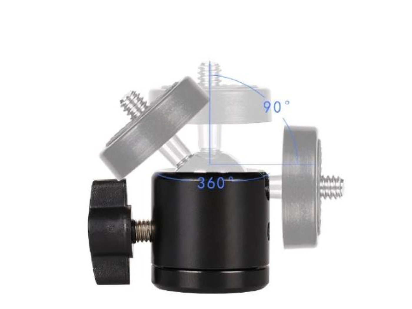 Flexibilní adaptér pro stativ nebo selfie tyč