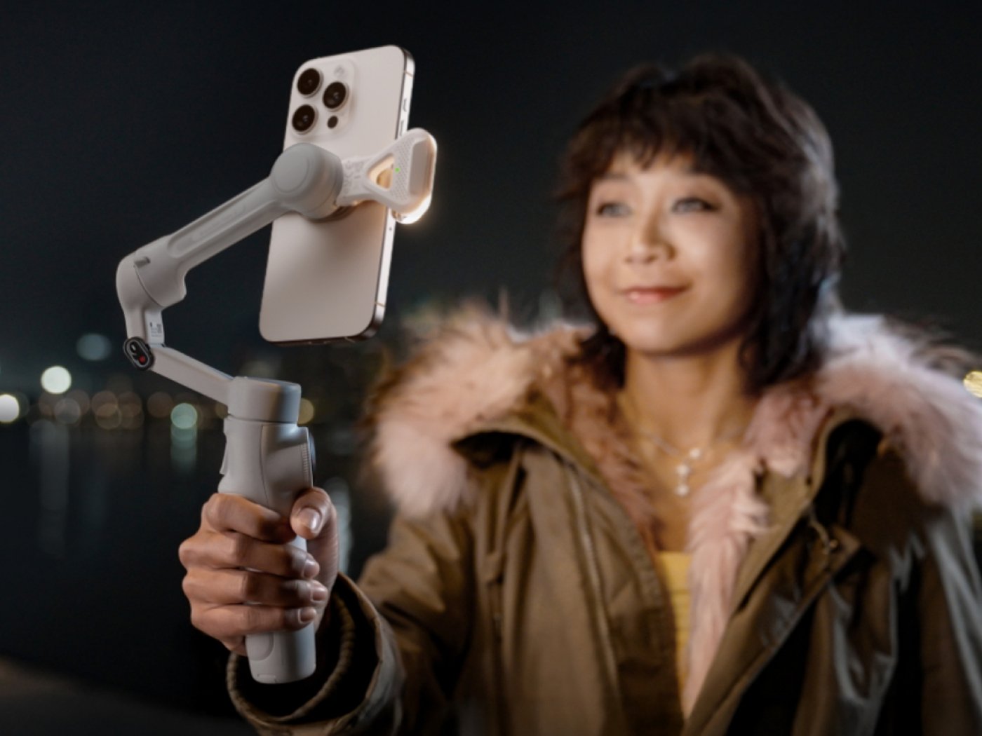 Stabilizátor na telefon Insta360 Flow 2 AI Tracker Bundle (bílý)