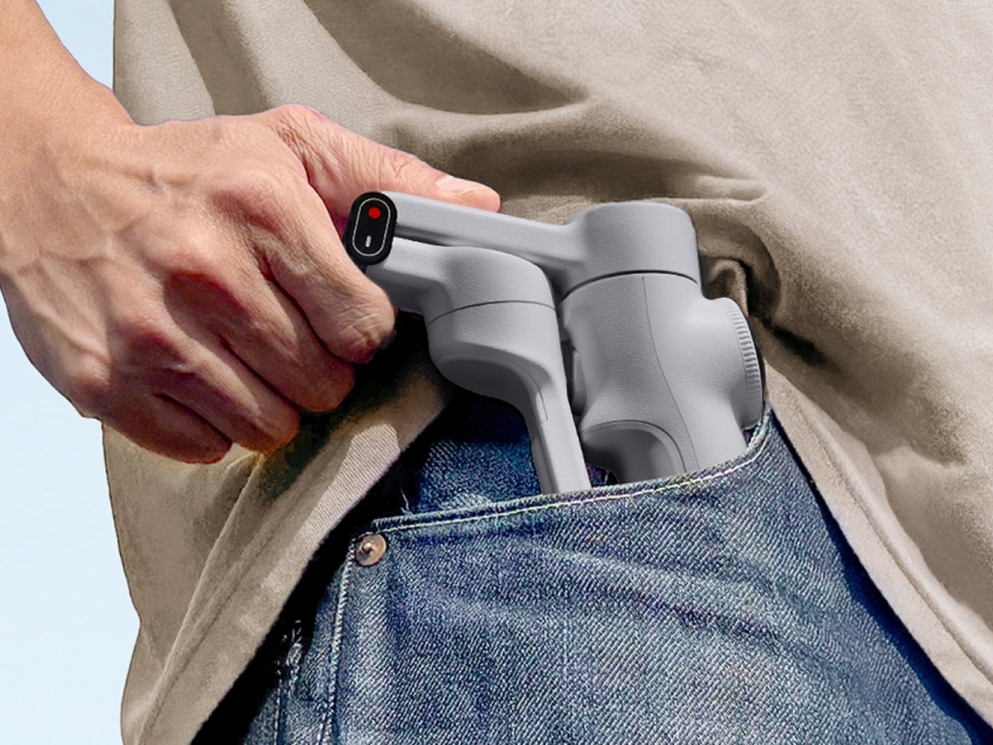 Stabilizátor na telefon Insta360 Flow 2 Standard Bundle - bílý