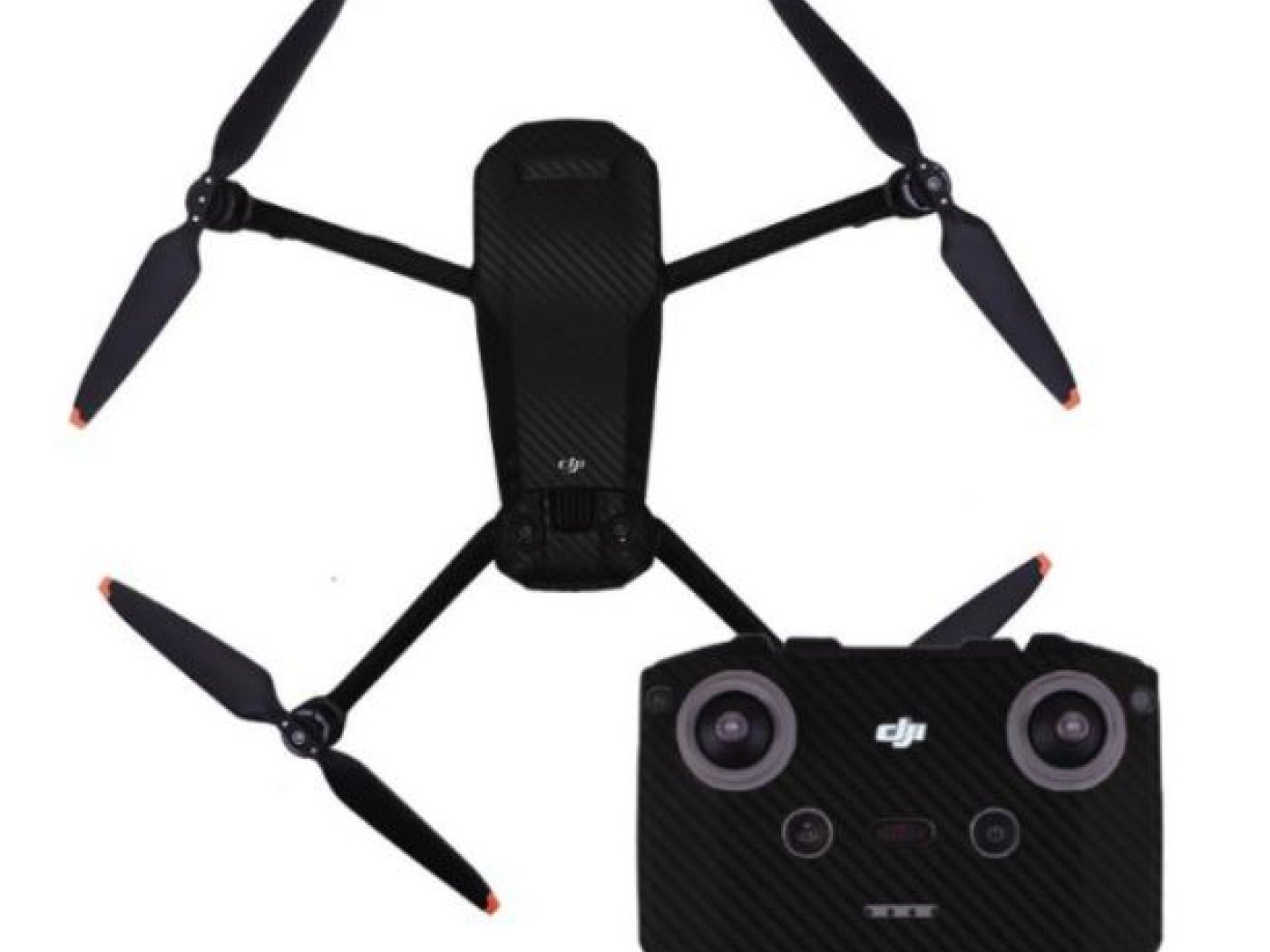 Černý polep na dron DJI Mavic 3