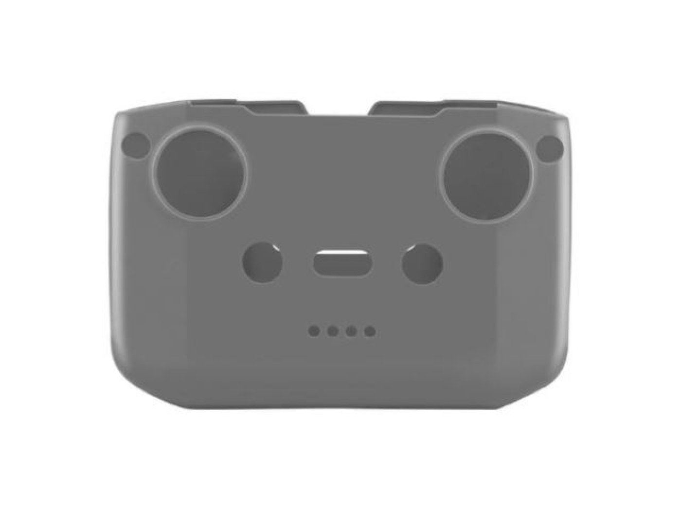 Šedý silikonový kryt na dálkový ovladač