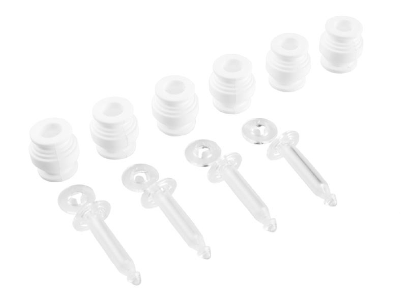 Tlumící gumy + pojistka antivibračního kříže na DJI Phantom