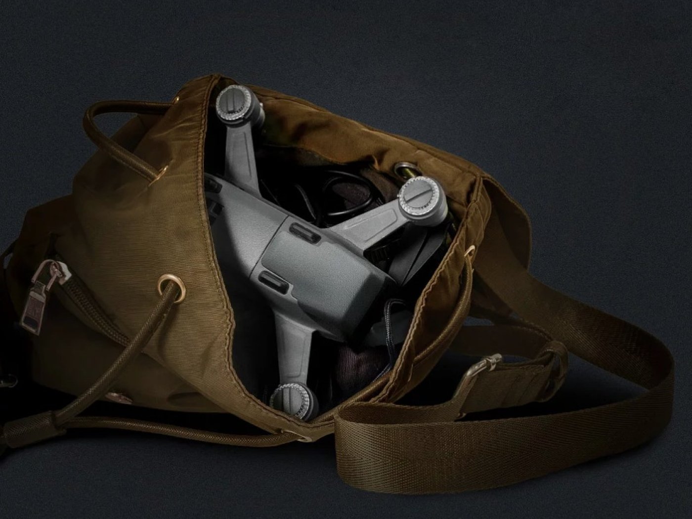 DJI Spark kryt závěsu šedý